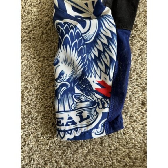 O'NEAL Element Red White Blue War Hawk 1970 Racing Motocross Pant Youth 8-10 - Picture 7 of 12